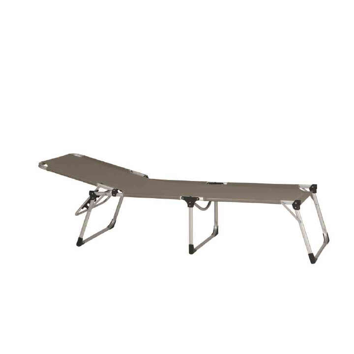 SIENA GARDEN Dreibeinliege XXL, silber taupe